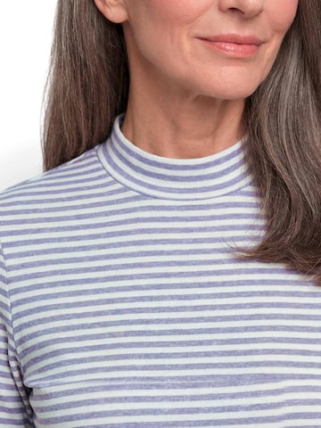 Goldner Shirt in Lila