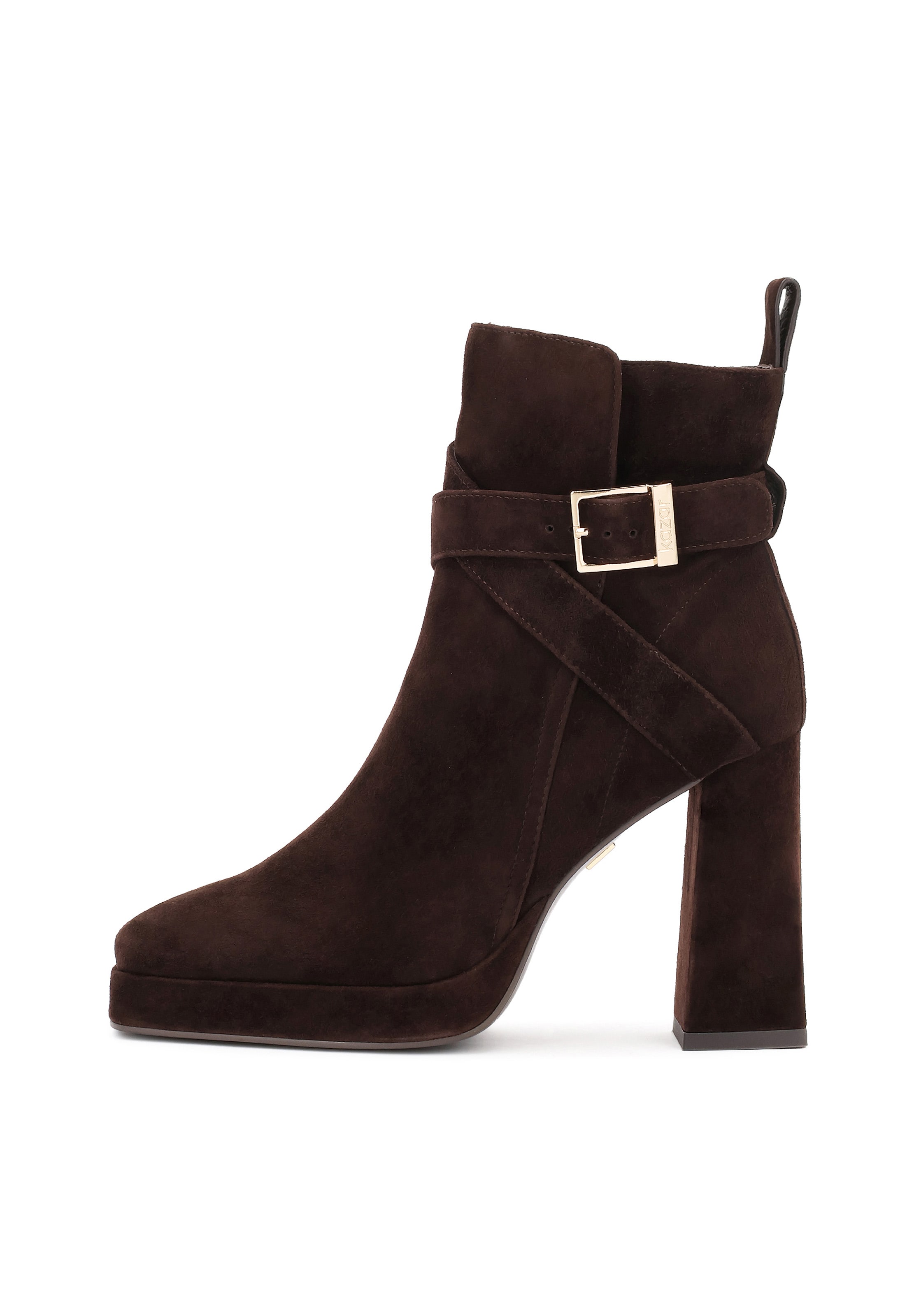 Kazar Bootie in Brown: front