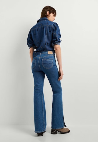 Pepe Jeans Flared Jeans in Blue