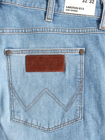 Coupe slim Jean 'LARSTON SLATE SHADE' WRANGLER en bleu