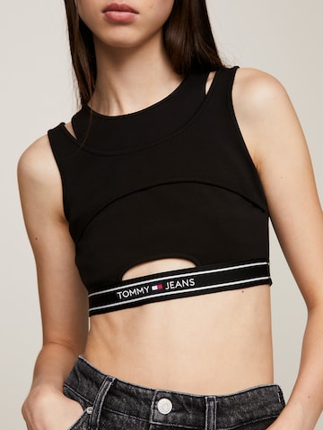 Tommy Jeans Top in Schwarz