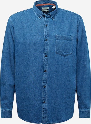 ESPRIT Button Up Shirt in Blue: front