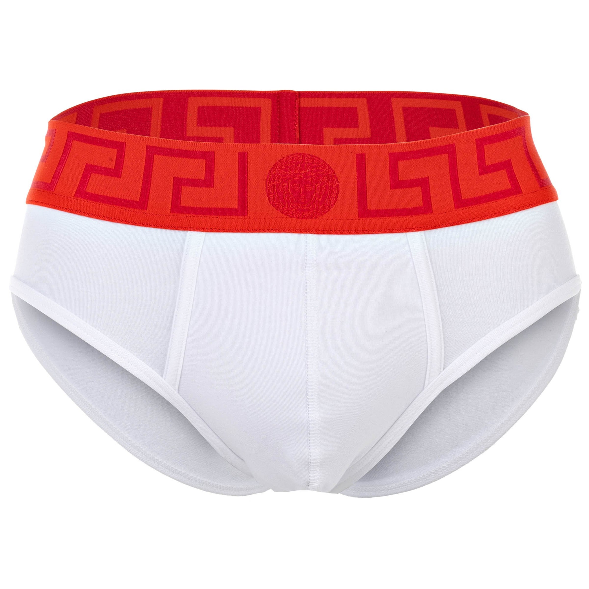 VERSACE - Braga en blanco: frente