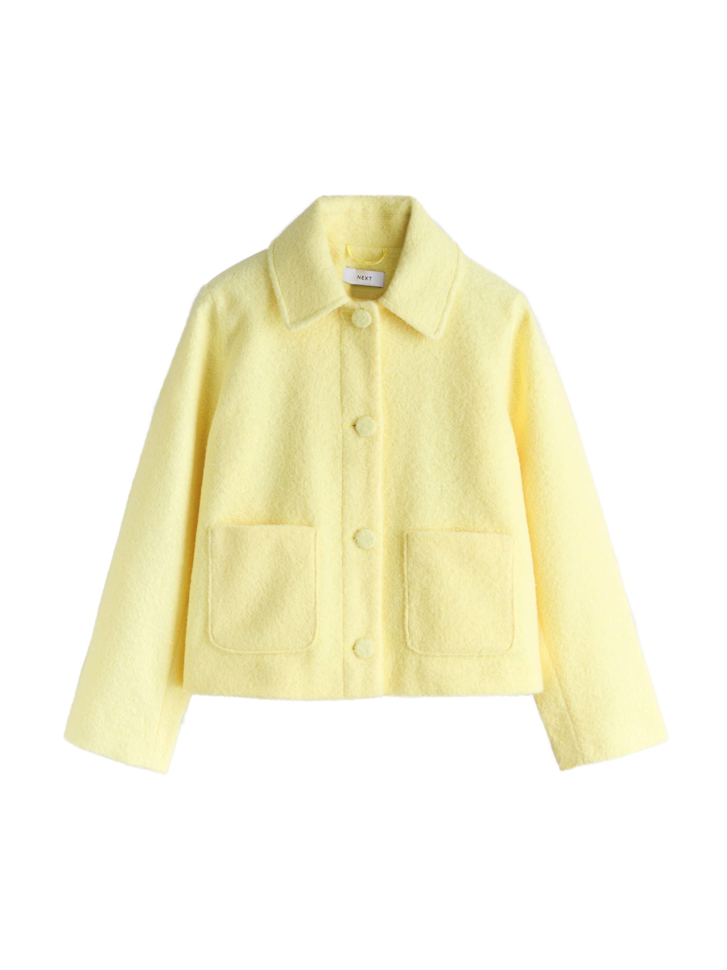 Next Välikausitakki värissä keltainen, Tuotenäkymä