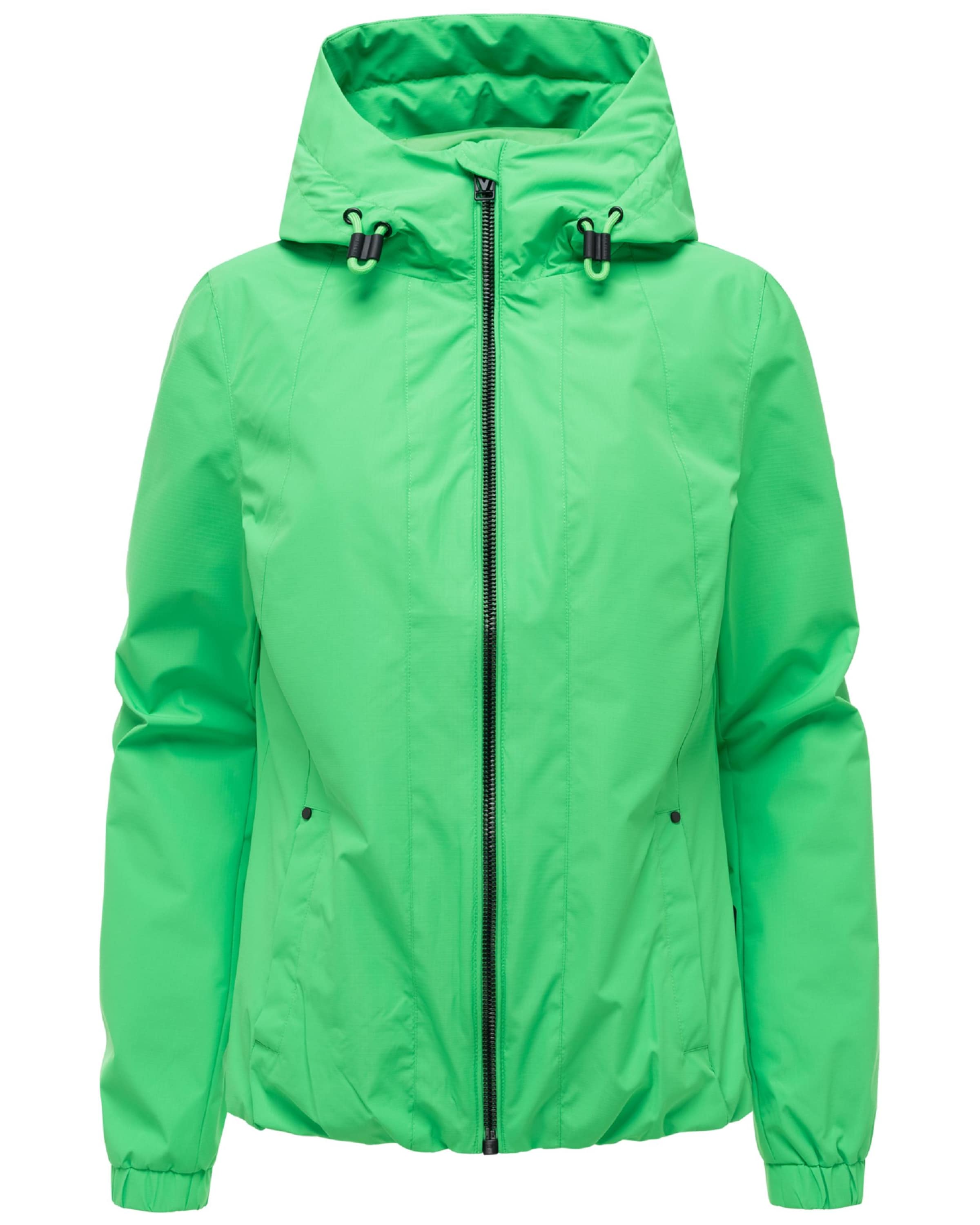 MARIKOO Between-Season Jacket 'Yoshikoo 16' in Green: front