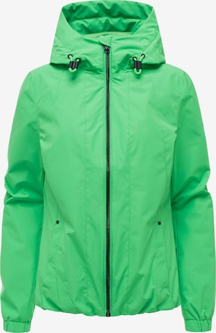 MARIKOO Prehodna jakna 'Yoshikoo 16' | zelena barva: sprednja stran