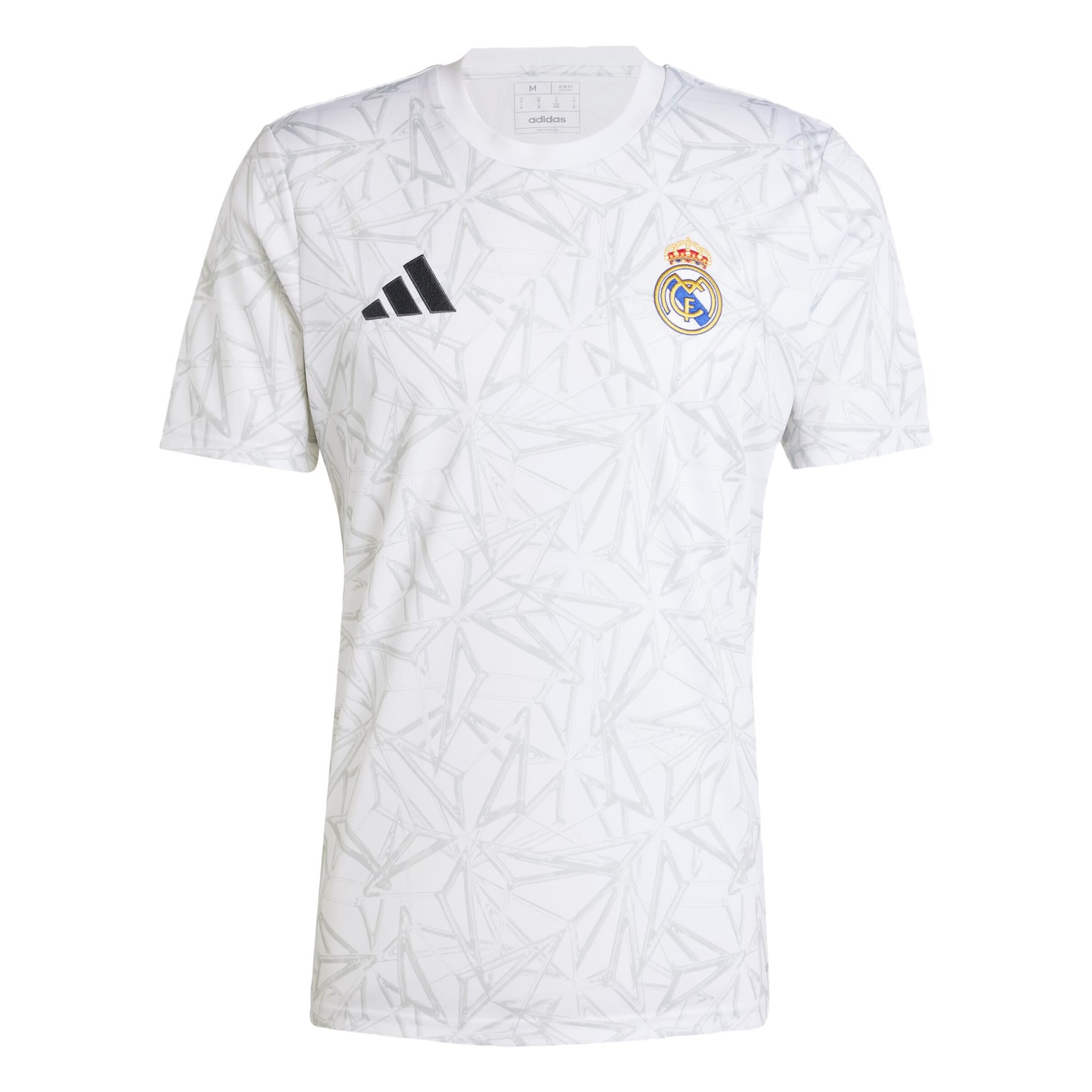 ADIDAS PERFORMANCE Funktionsshirt 'Real Madrid Pre-Match' in Weiß: Vorderseite