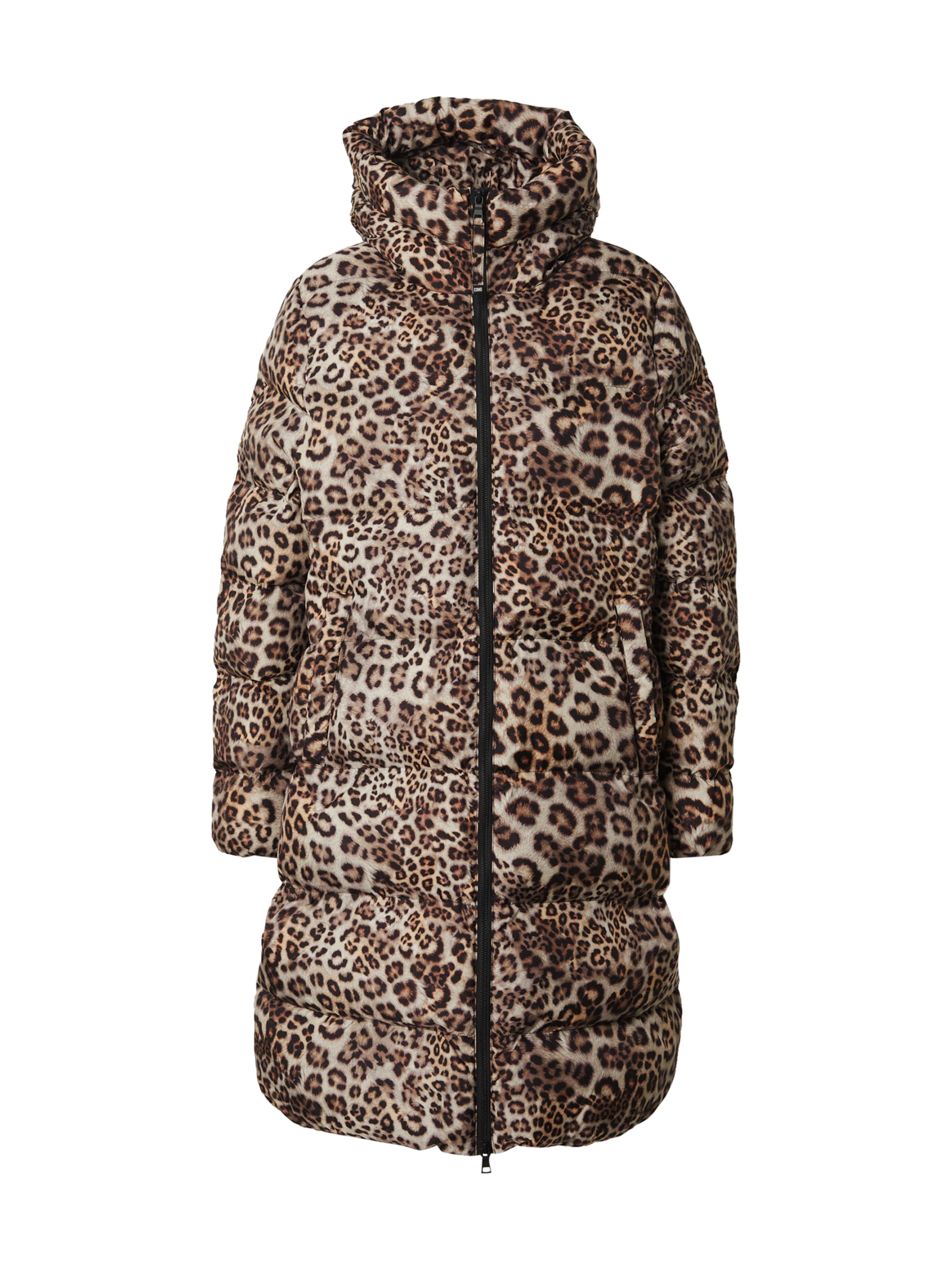 No. 1 Como Winter coat in Brown: front
