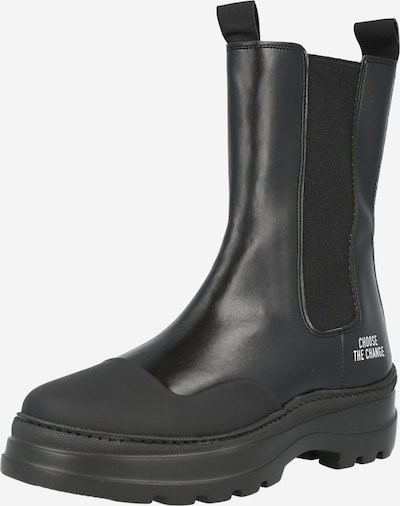 WOMSH Chelsea boots 'JUMP' i svart / vit, Produktvy