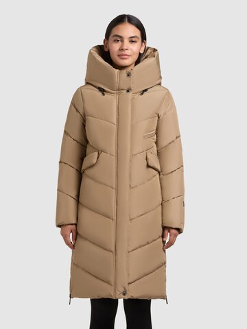 Cappotto invernale 'Sunne' di khujo in marrone: frontale