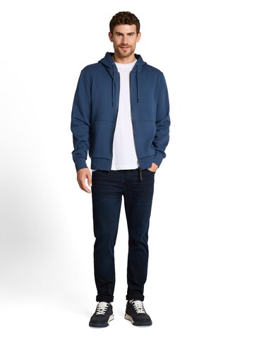 TOM TAILOR - Sudadera con cremallera en azul