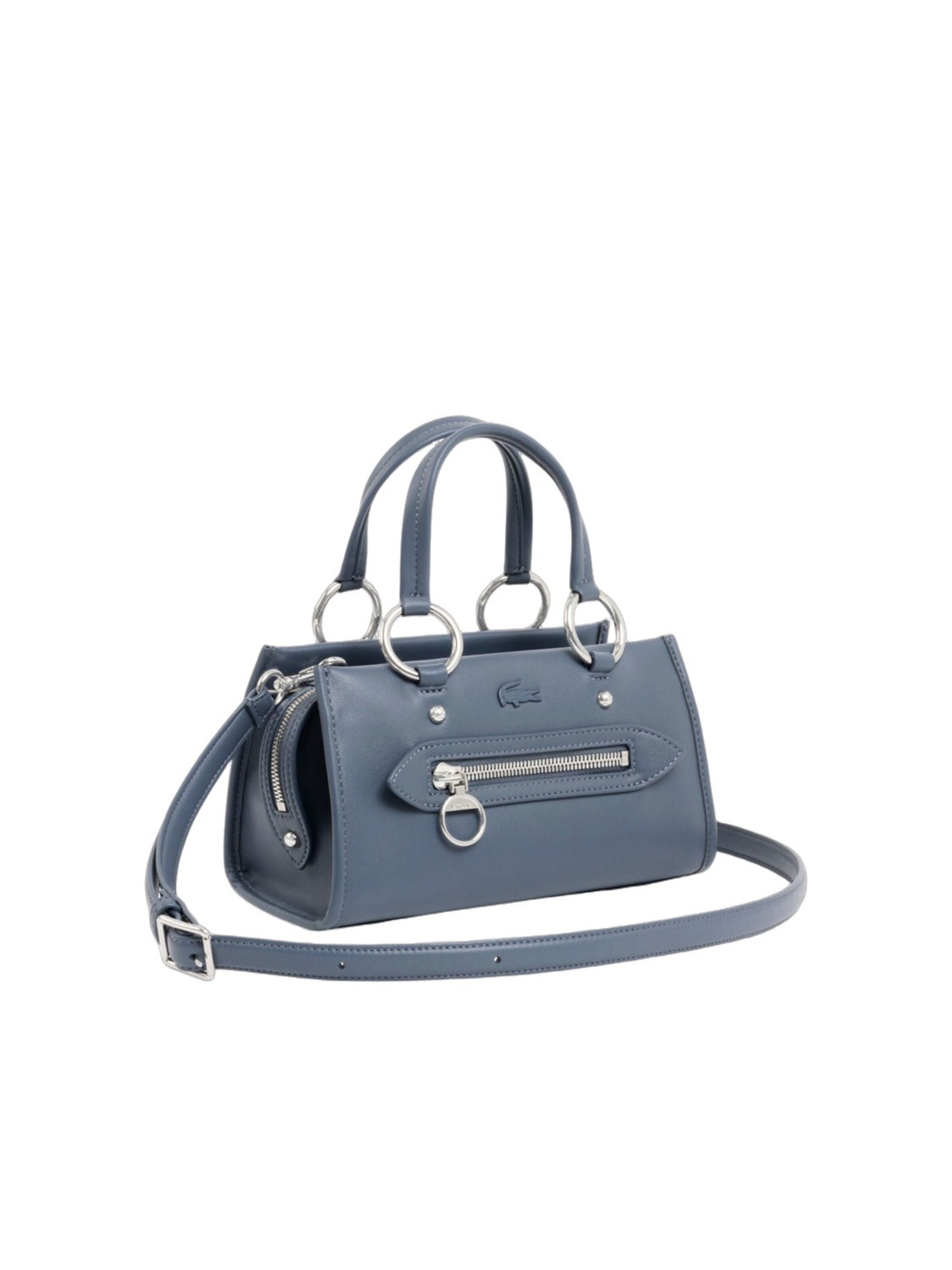 LACOSTE Shoppingväska 'Lacoste Petit Sac à main Celys Bleu Urban' i blå