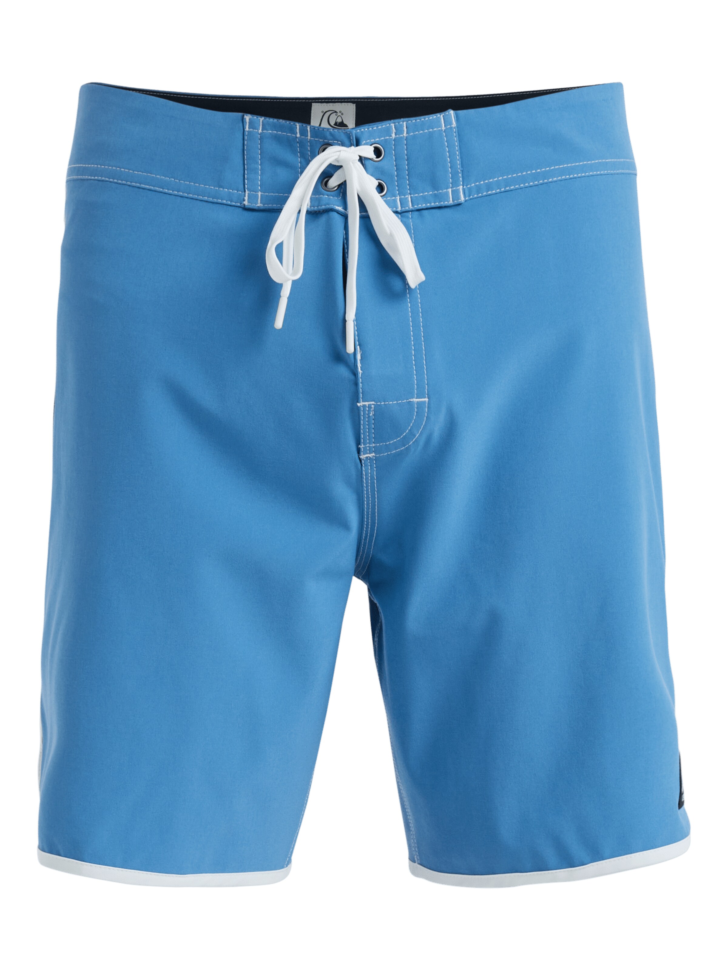 QUIKSILVER Boardshorts 'Original Scallop 18' en bleu / blanc, Vue avec produit
