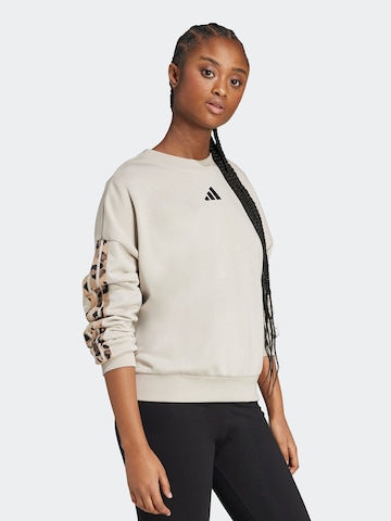 ADIDAS SPORTSWEAR Sportovní mikina – šedá: přední strana