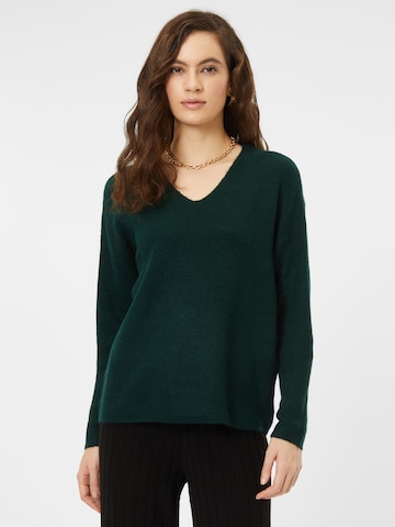 VERO MODA Tröja 'Lefile' i grön: framsida