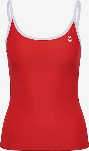 Hummel Sports top in Red: front