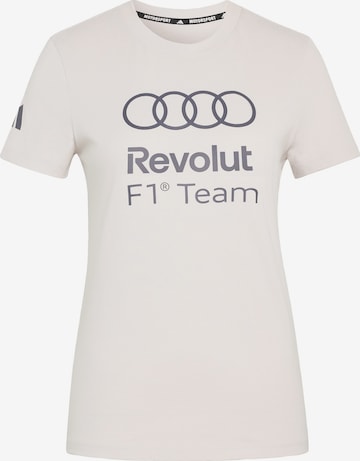 ADIDAS PERFORMANCE - Camisa funcionais 'Audi Revolut F1 Team DNA' em branco: frente