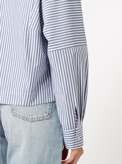 DESOTO Chemisier 'Frieda' en bleu clair / blanc, Vue avec produit