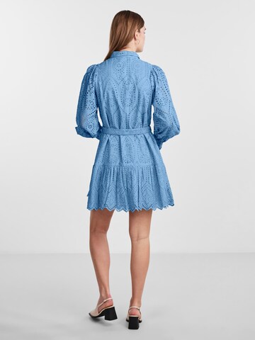 Robe-chemise 'HOLI' Y.A.S en bleu