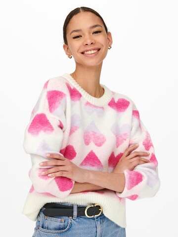 ONLY Pullover 'Aida' in Weiß