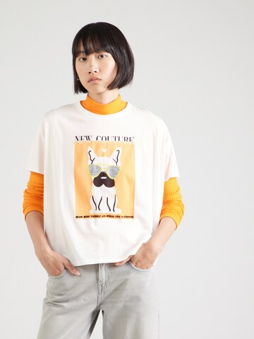 T-shirt 'Wally' LIEBLINGSSTÜCK en blanc : devant