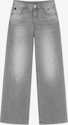 Wide Leg Jean Le Temps Des Cerises en gris : devant