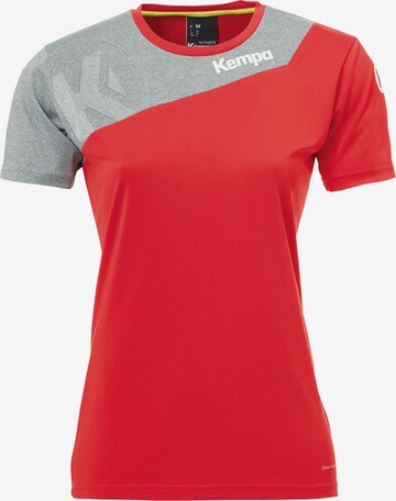 KEMPA Funktionsshirt 'Core' in Rot: Vorderseite