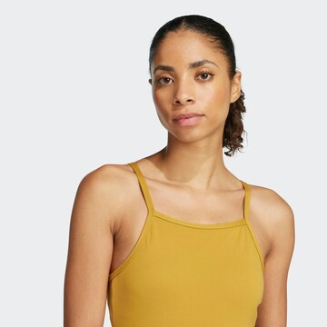 ADIDAS PERFORMANCE Top sportowy w kolorze brązowy