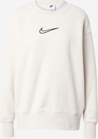 Nike Sportswear Sweatshirt 'PHNX FLC' in Beige: front