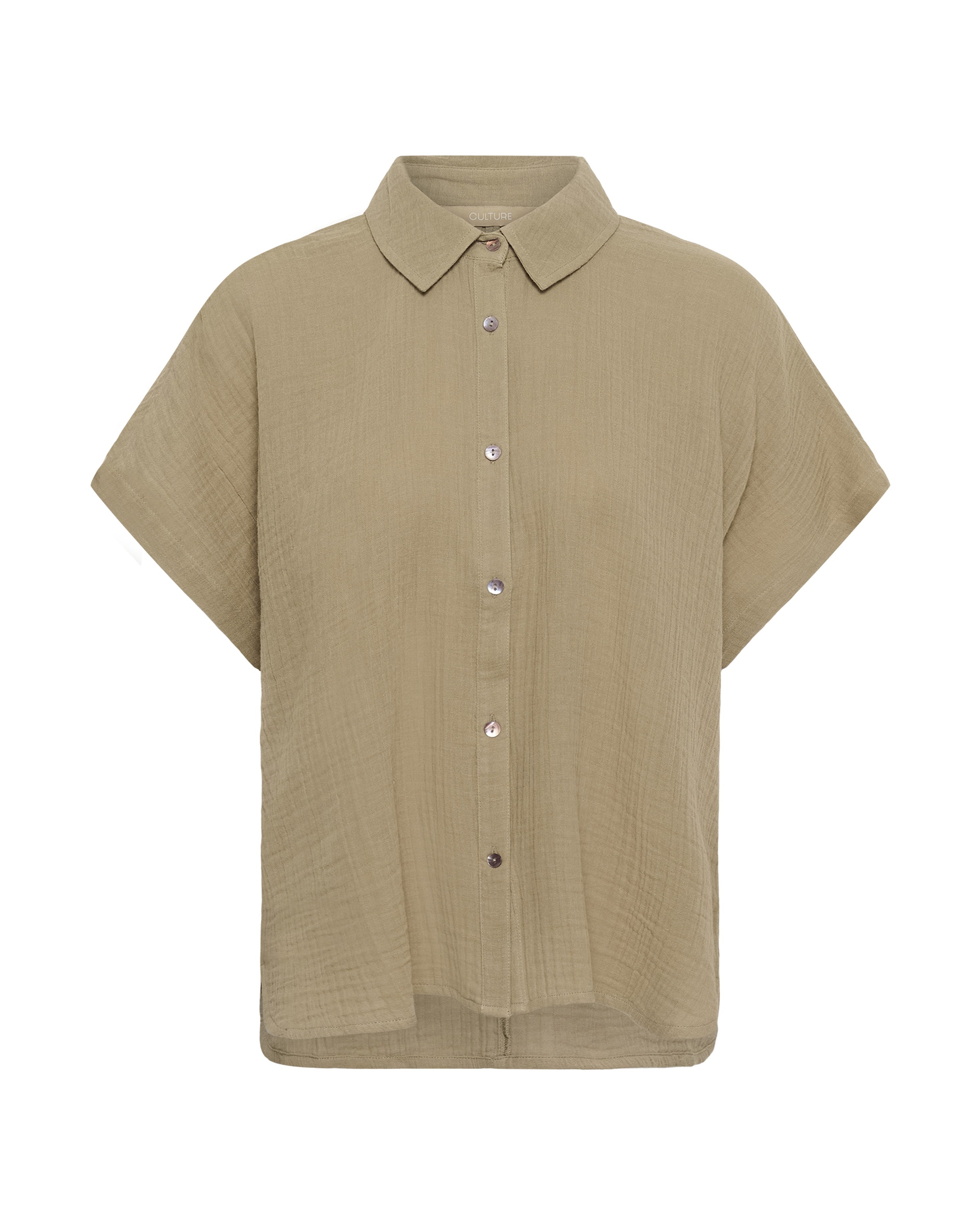 T-shirt 'CUmyra' CULTURE en beige : devant