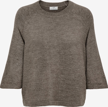 JDY Pullover 'JDYELANORA' in Braun: Vorderseite