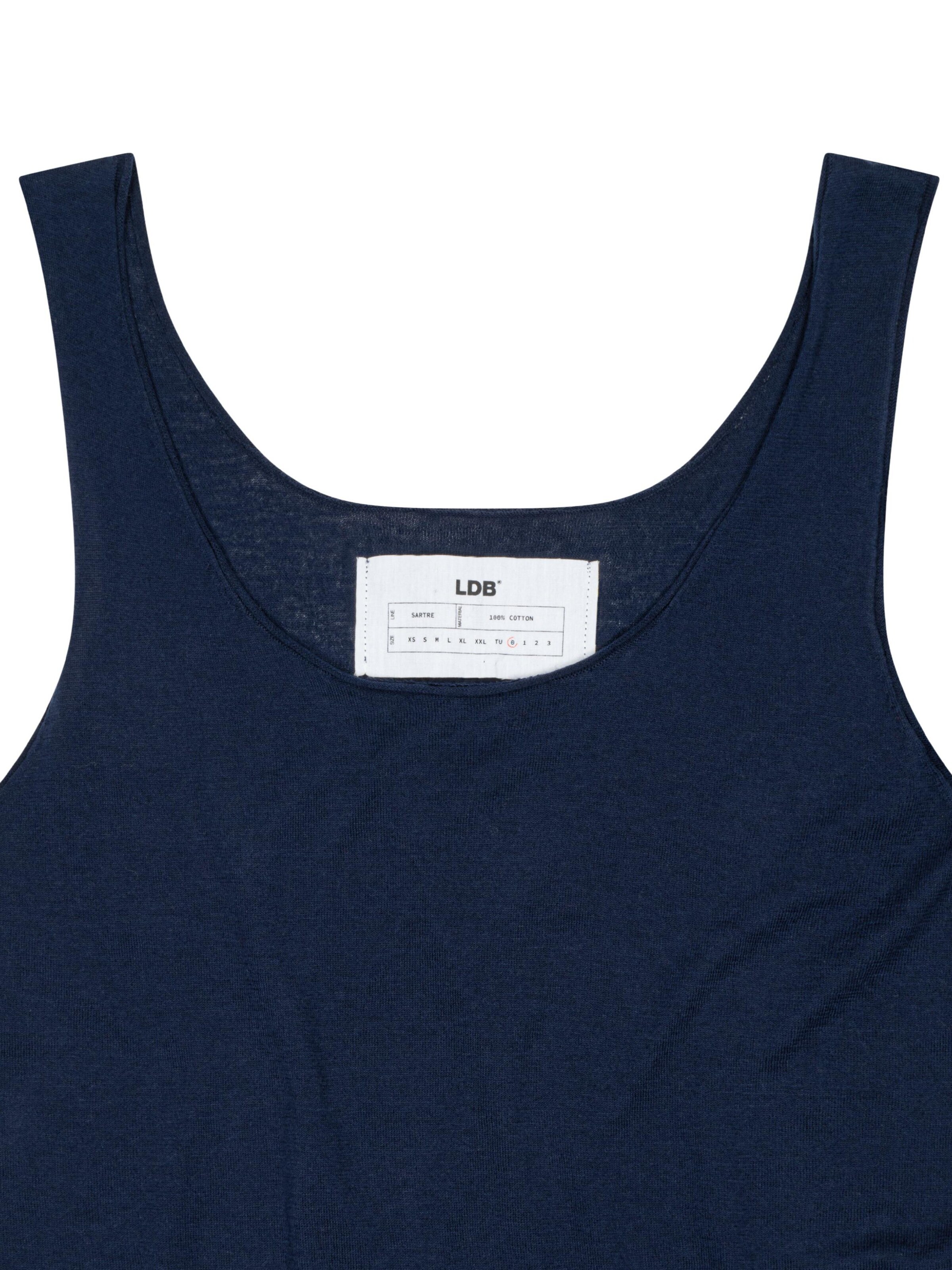 Haut 'Plume' LDB en bleu