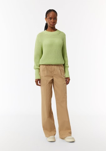 comma casual identity Pullover in Grün
