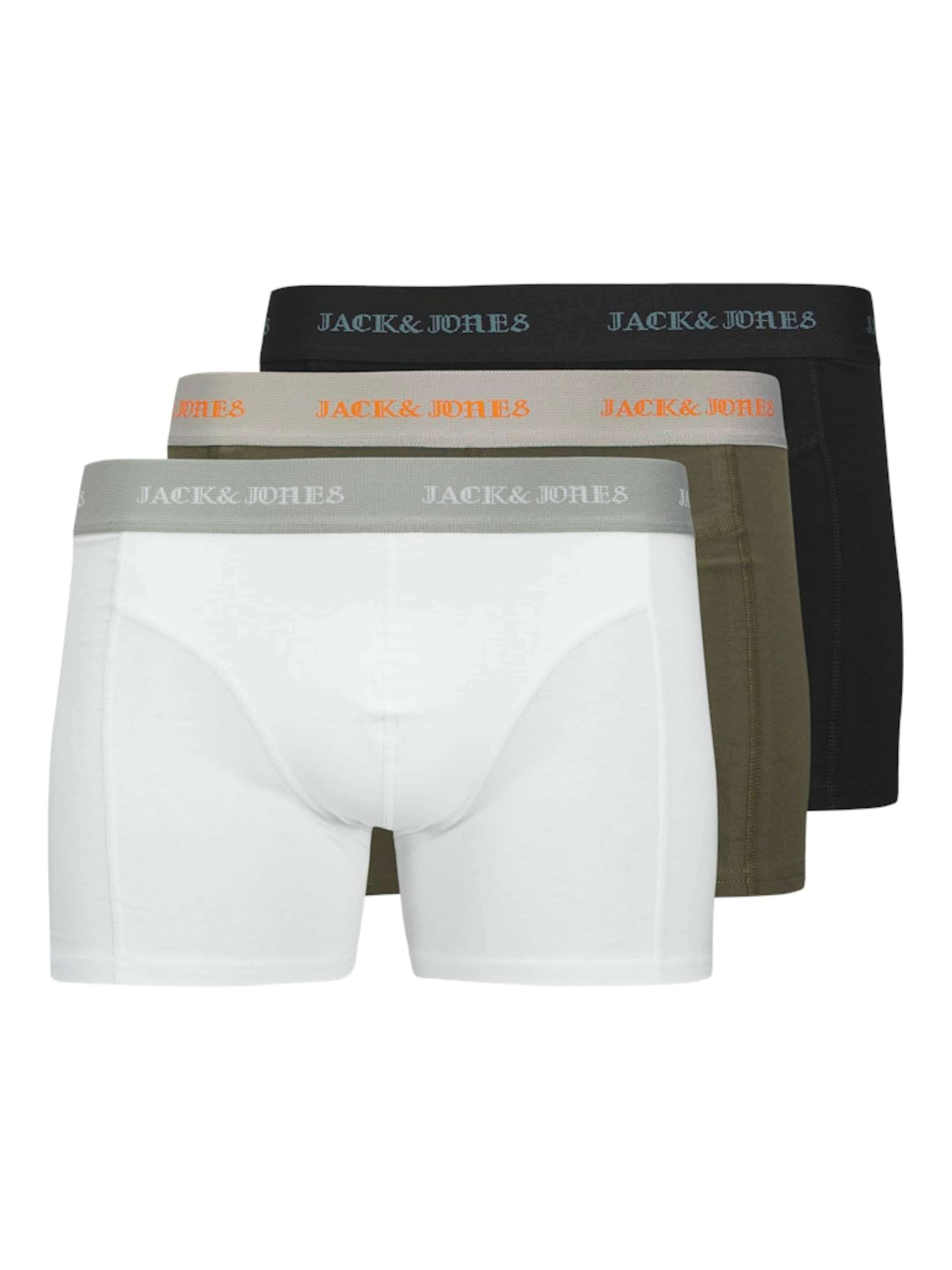 JACK & JONES Boxeralsók 'JACMiles' - zöld: elől