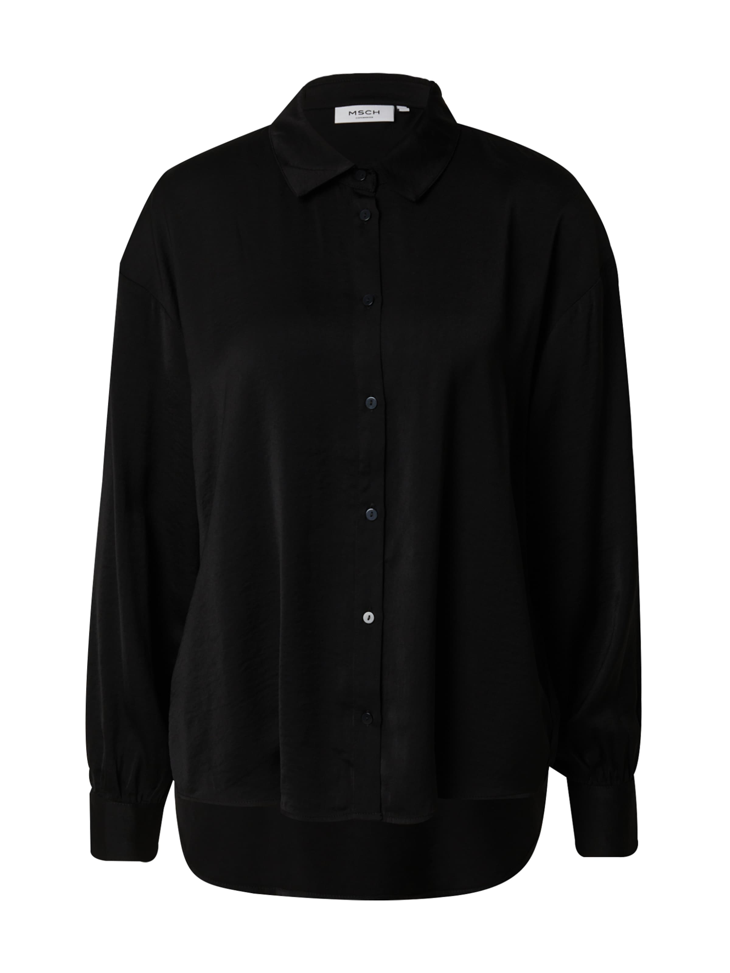 MSCH COPENHAGEN Μπλούζα 'Sandeline Maluca' σε μαύρο: μπροστά