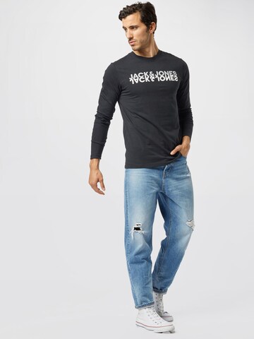 JACK & JONES Póló - fekete