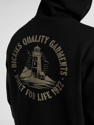 DICKIES - Sweatshirt 'Parrotsville' em preto