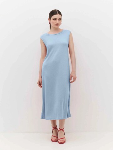 Robe No Matter What en bleu : devant