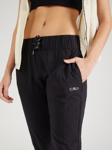 CMP - Tapered Pantalón de montaña en negro