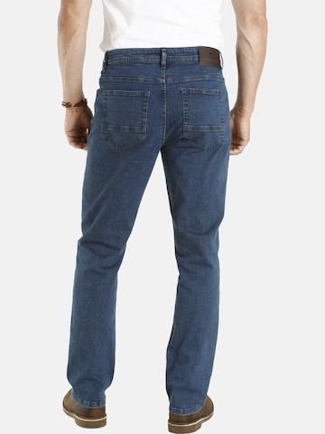 Jan Vanderstorm Regular Jeans ' Almin ' in Blauw