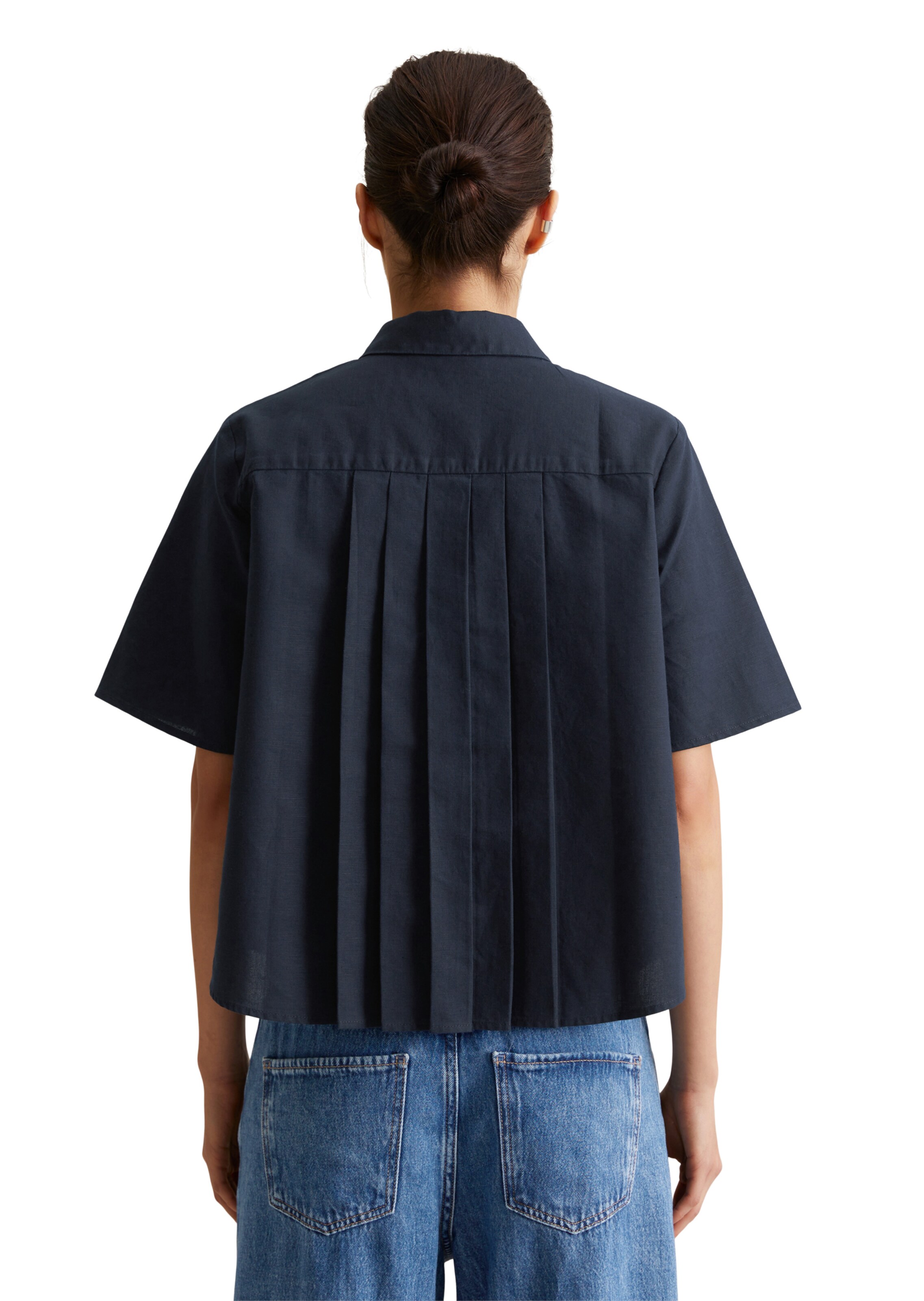 Marc O'Polo DENIM Bluse in Blau