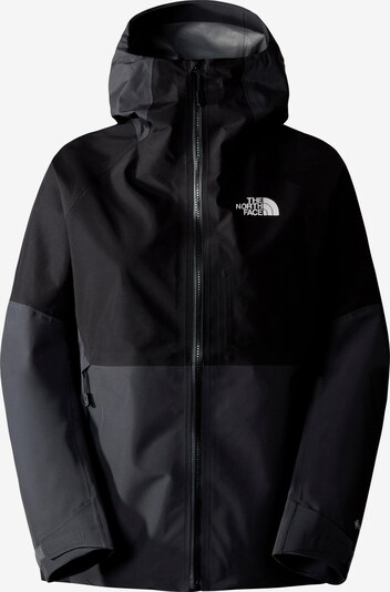 THE NORTH FACE Outdoor Jacket 'JAZZI' in Dark grey / Black / White, Item view