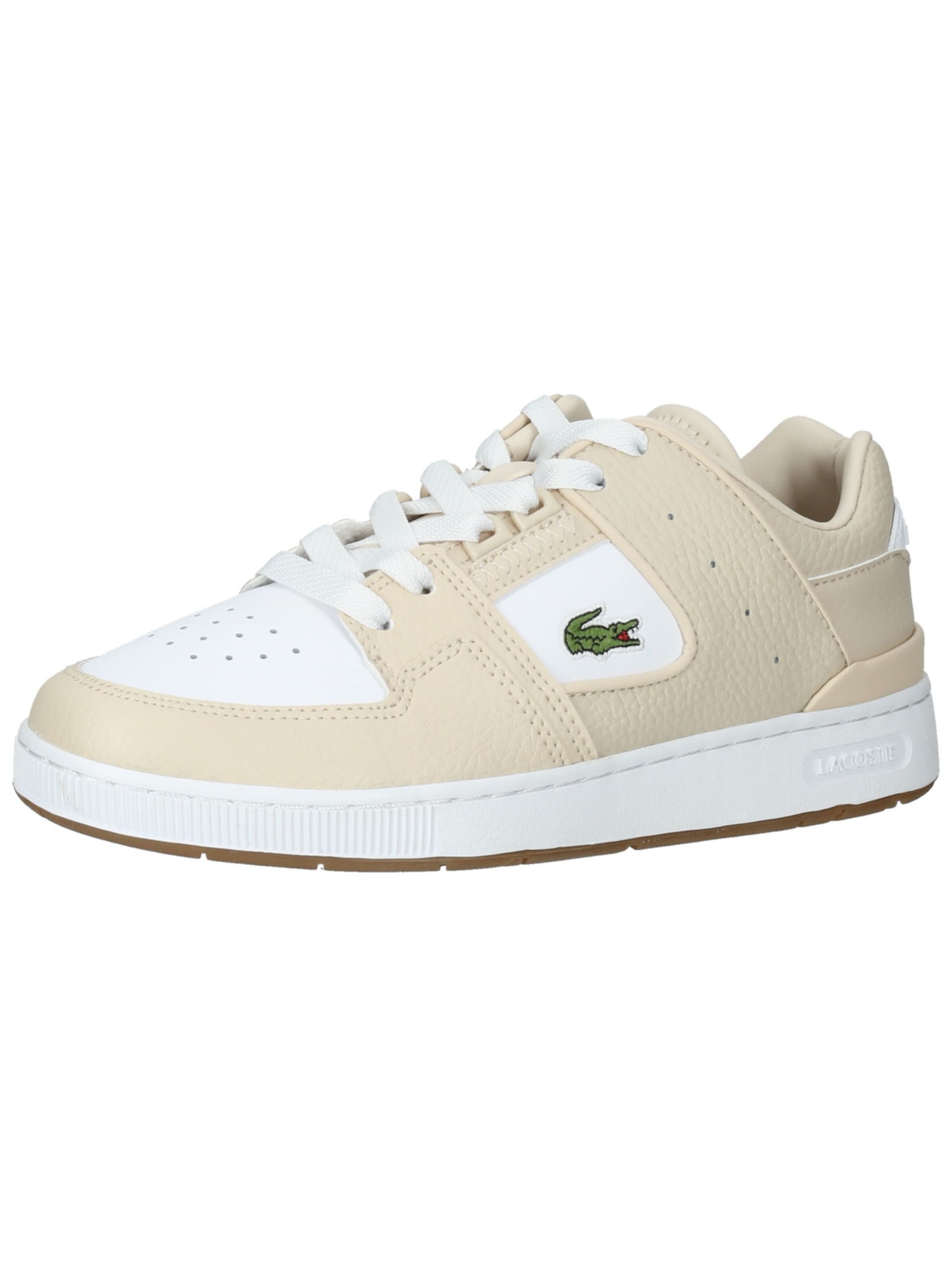 Baskets basses PUMA en beige : devant