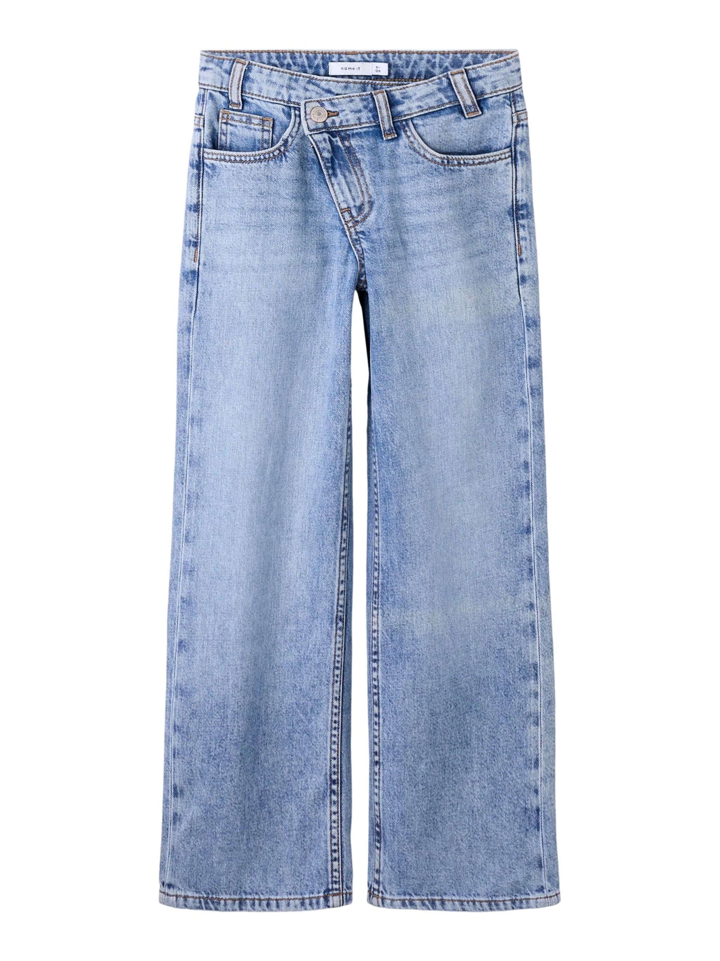 Loosefit Jean NAME IT en bleu : devant