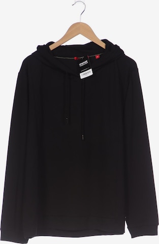 s.Oliver Sweatshirt & Zip-Up Hoodie in XXXL in Black: front