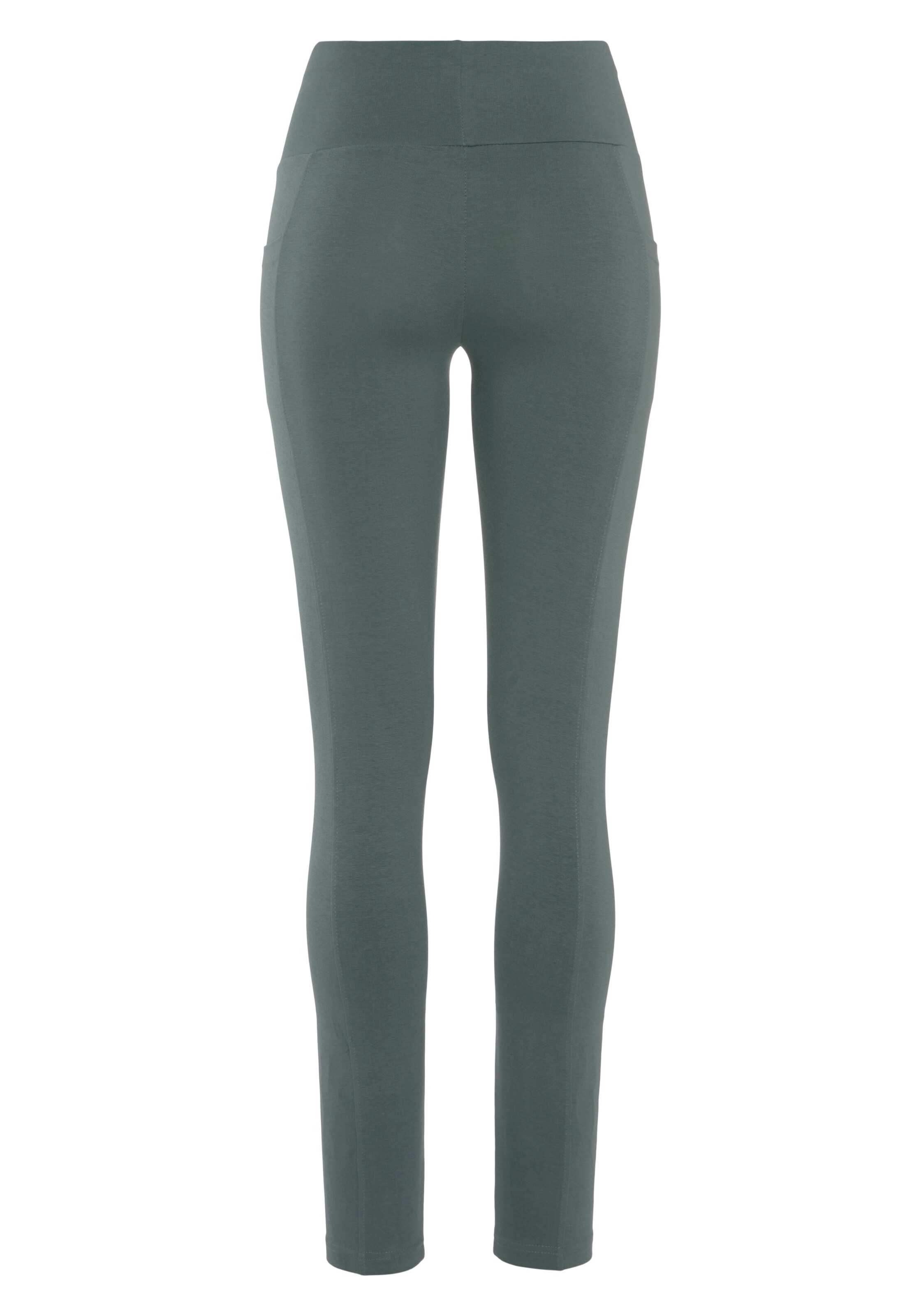 VIVANCE Skinny Workout Pants in Green