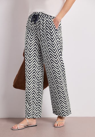 STREET ONE Wide leg Pants in Blue