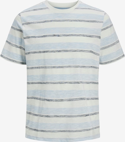 JACK & JONES T-Krekls 'JJBIRK', krāsa - naktszils / debeszils / balts, Preces skats