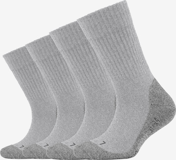 camano Athletic Socks in Grey: front