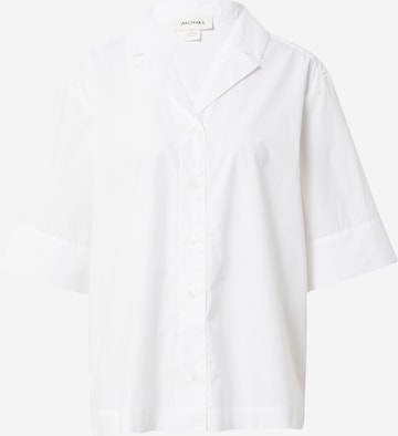 Camicia da donna di Monki in bianco: frontale